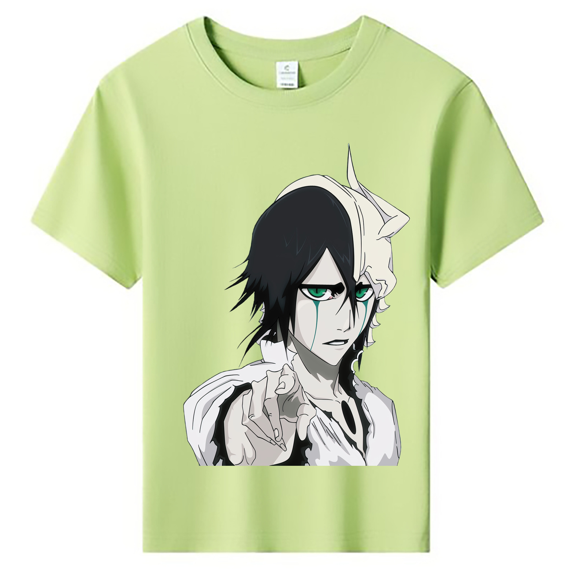 （画像用） ブリーチ ウルキオラ·シファー BLEACH Ulquiorra cifer 綿100％キッズTシャツ（フロントプリント）